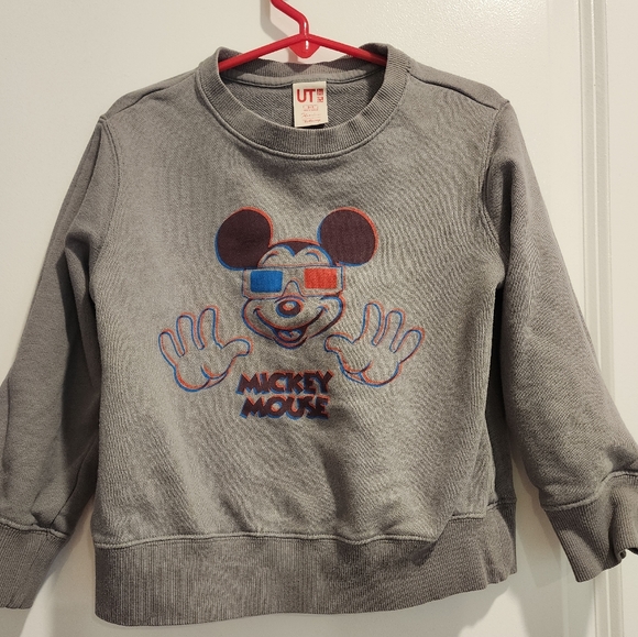 Uniqlo Gray Mickey Mouse sweater - Picture 9 of 14